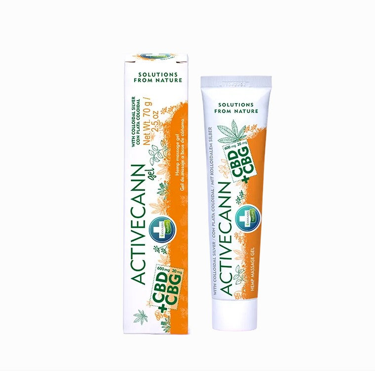 ACTIVECANN GEL – CBD+CBG – Nouvelle Formule