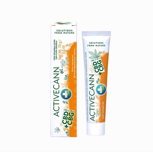ACTIVECANN GEL – CBD+CBG – Nouvelle Formule