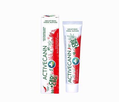 ACTIVECANN WARMING GEL (chauffant) – CBD CBG – Nouvelle Formule