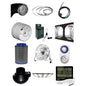 Indoor growing kit - 240x120cm - Led Quantum 680W